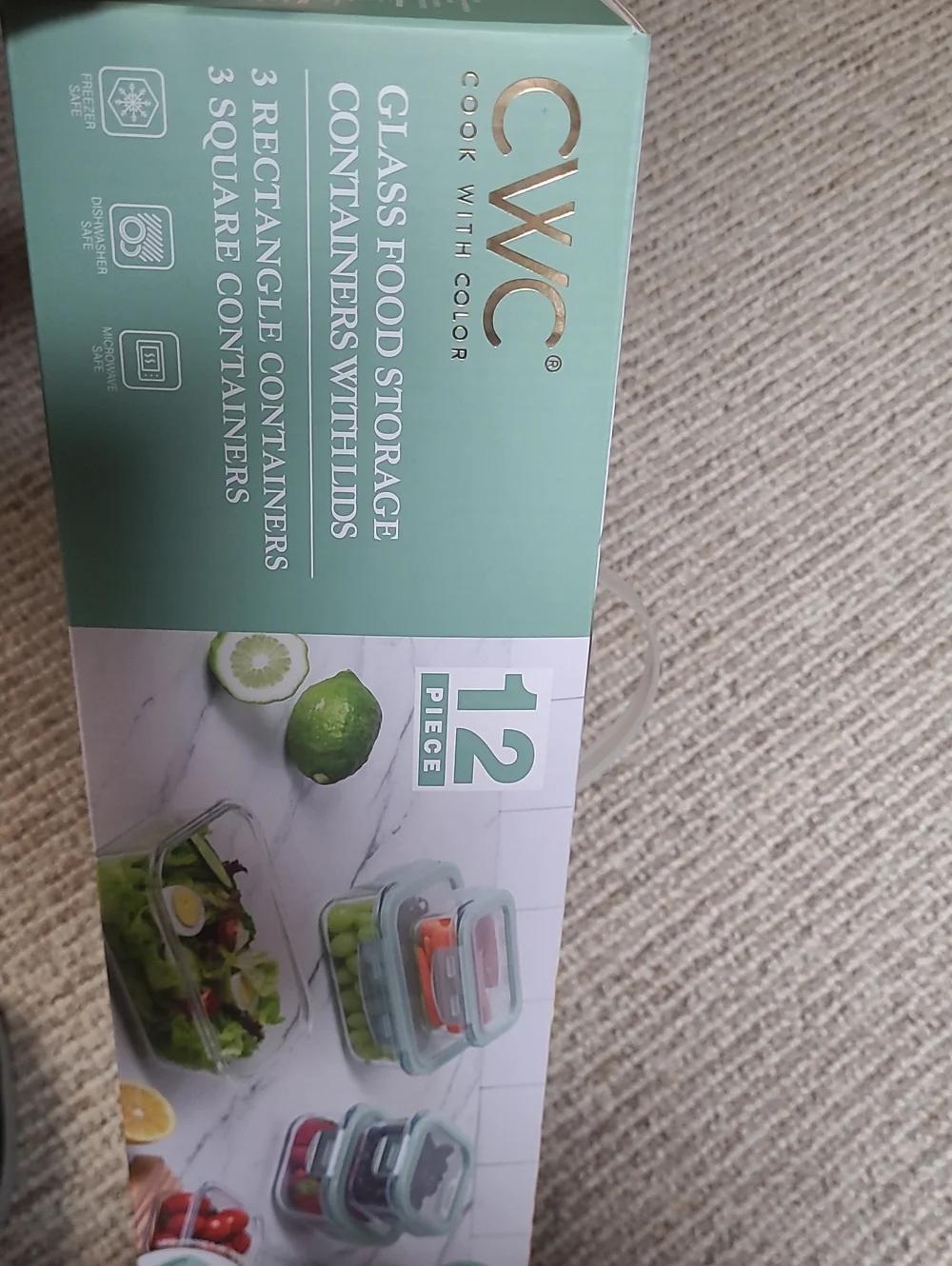 CWC glass food